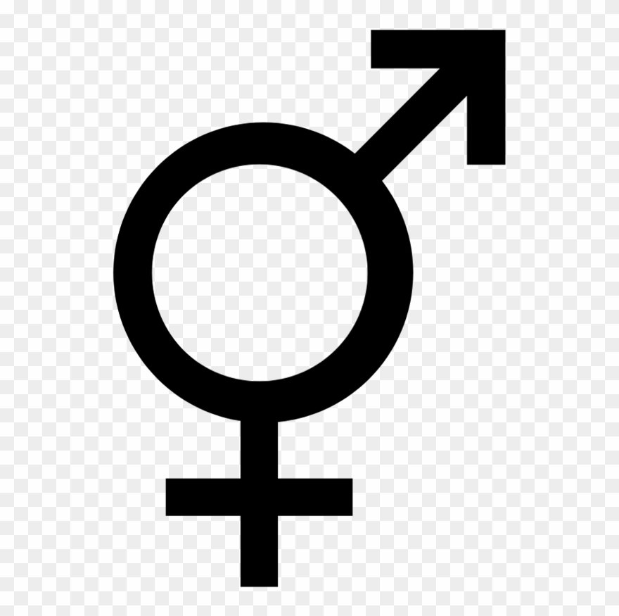 Gender Symbols Clipart - Simbolo De La Transexualidad - Png Download