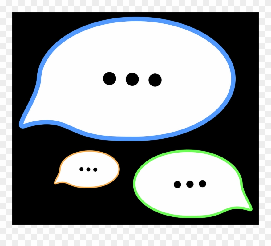 Next Time You're In A - Conversation Clipart