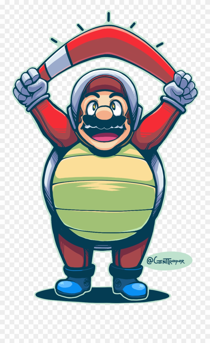Boomerang Mario - Mario Series Clipart