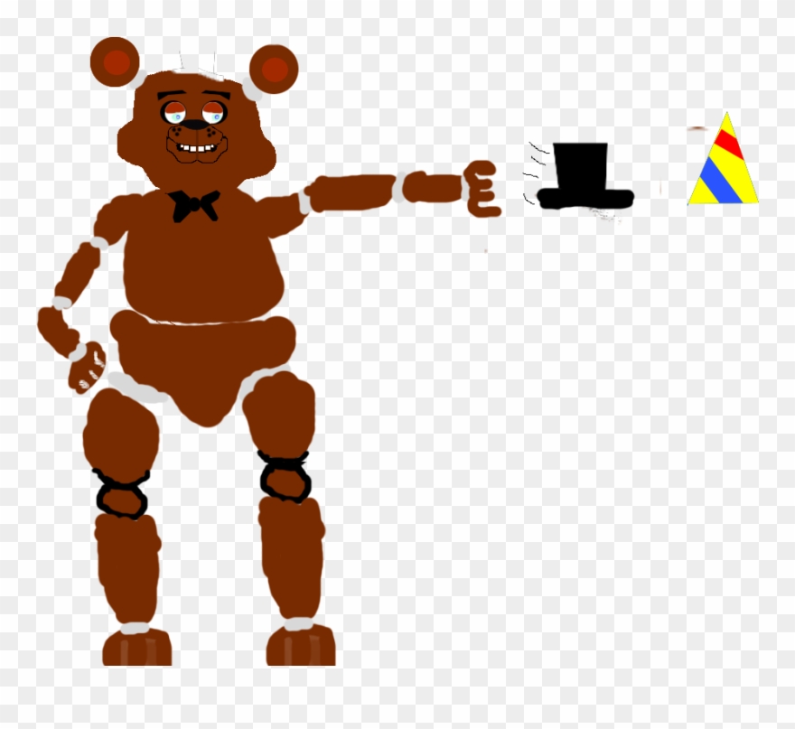 Freddy Threw His Hat Like A Boomerang - Teddy Bear Clipart