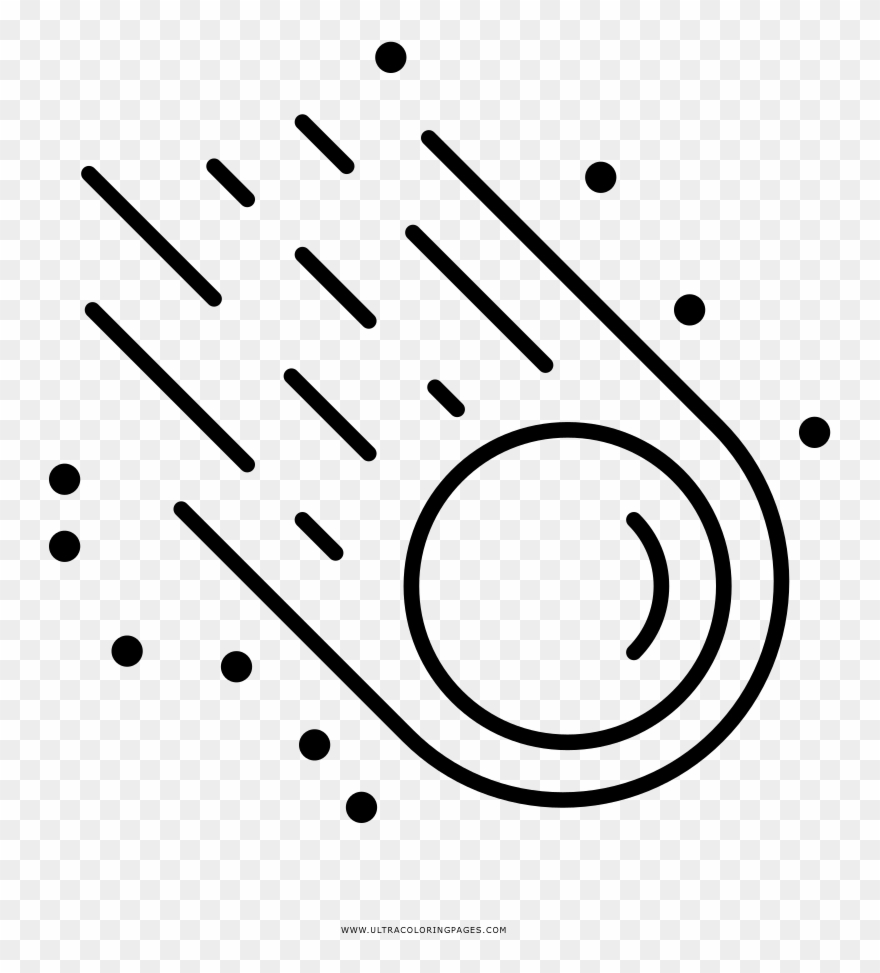 Asteroid Coloring Page Ultra Coloring Pages - Drawing Clipart