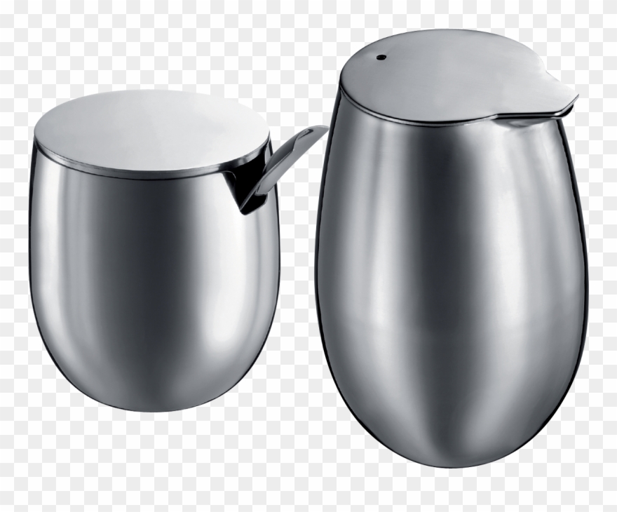 Bodum Columbia Stainless Steel Cream And Sugar Set Clipart