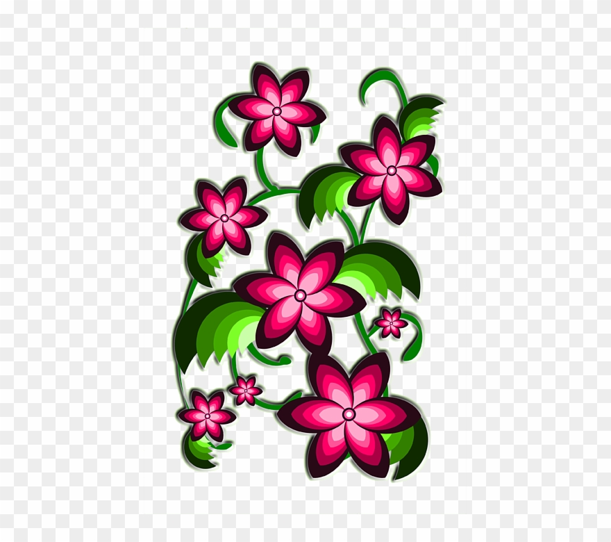 Art Flower Arrangement By Anastasiya Malakhova - Flower Arrangement Art Print Clipart