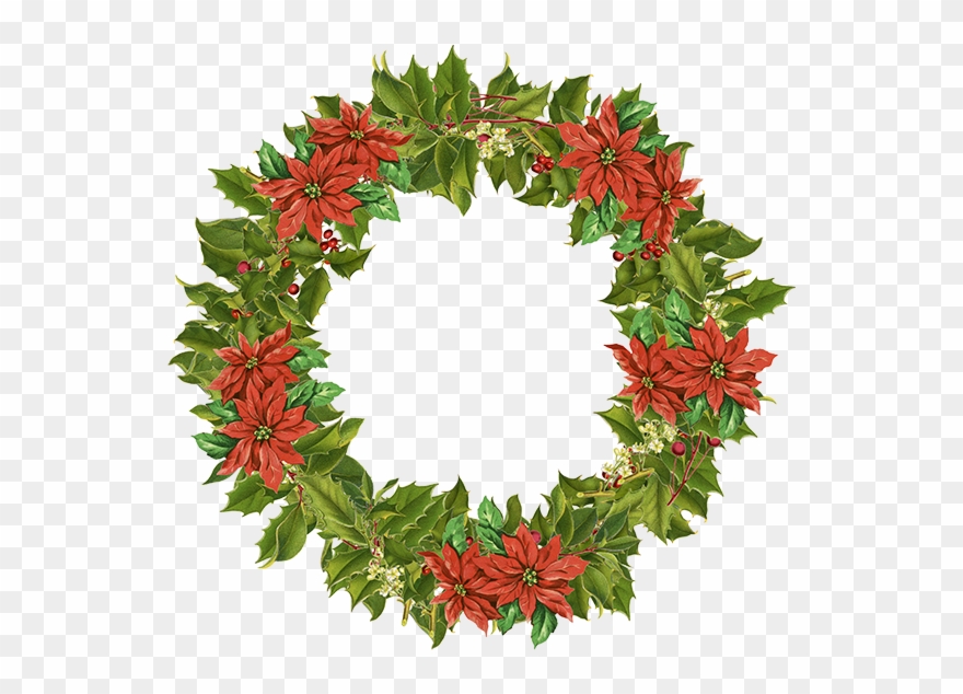 Christmaswreath600 - Christmas Eve At Swamp's End Clipart