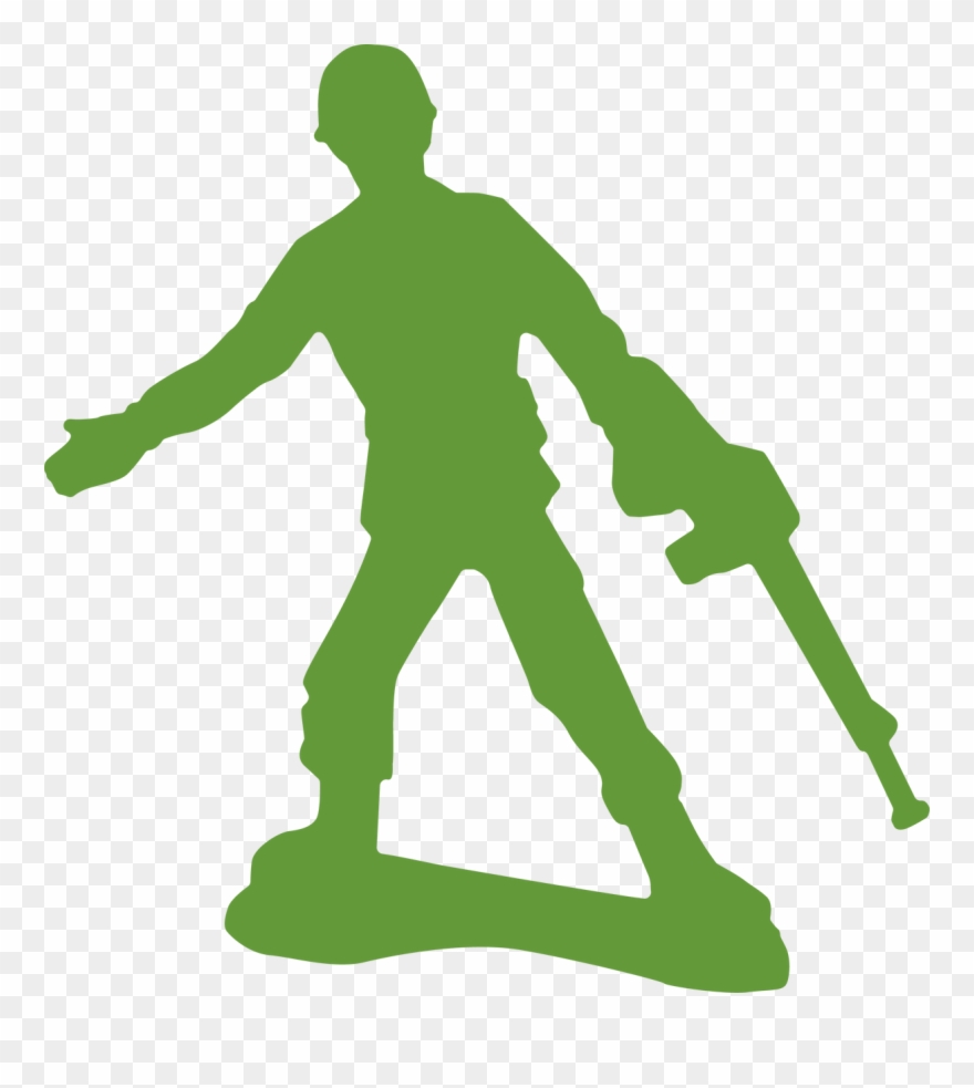 Army Man Svg Cut File - Echo Park Paper Carta Bella Die-toy Box, Army Men - Clipart