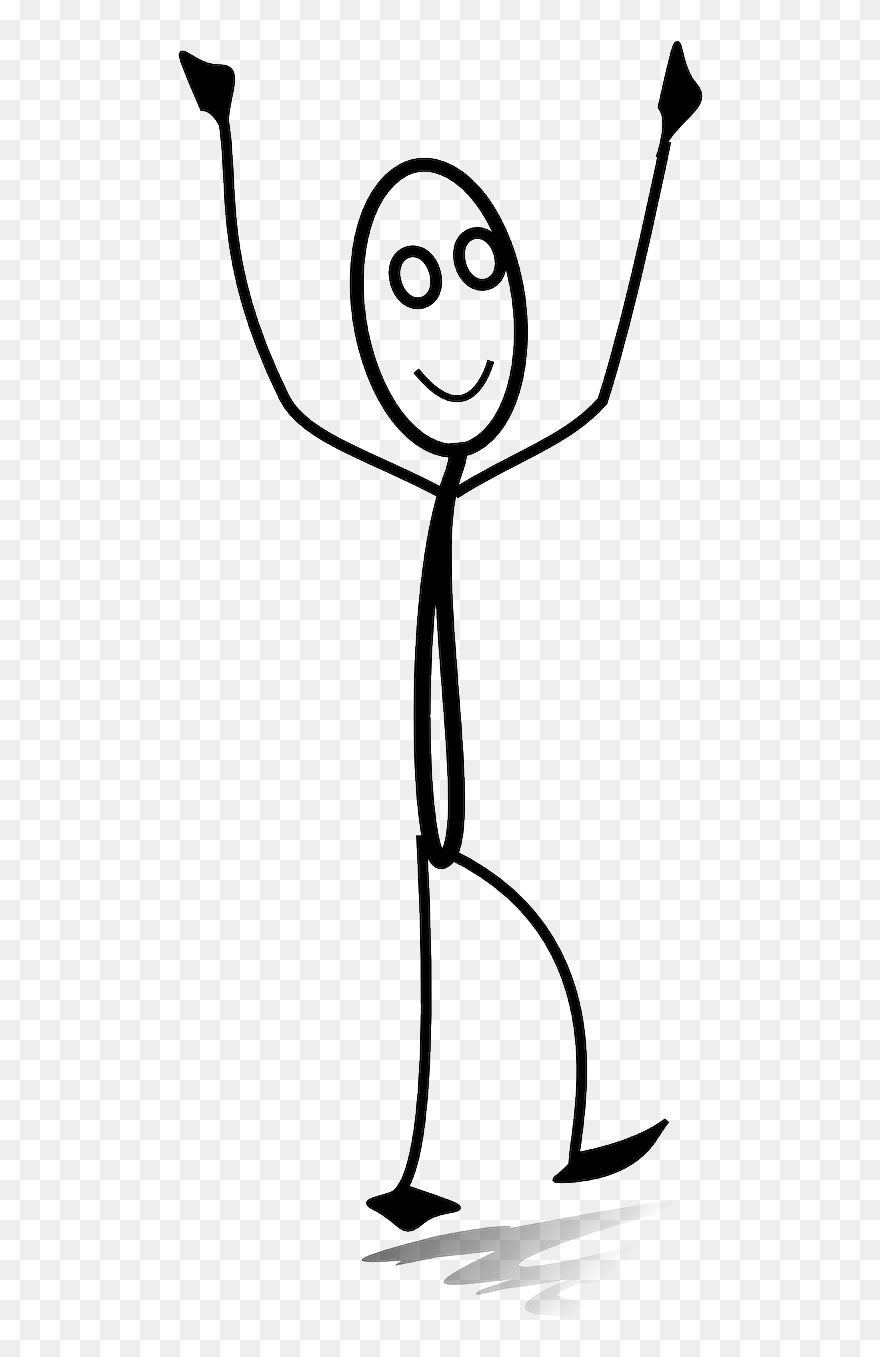 Drawing Stickman Matchstick Man Clipart