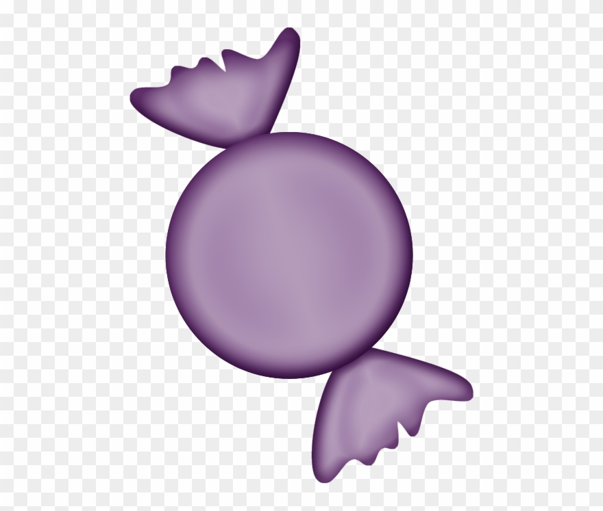 Purple Candy Swirl Clipart - Png Download