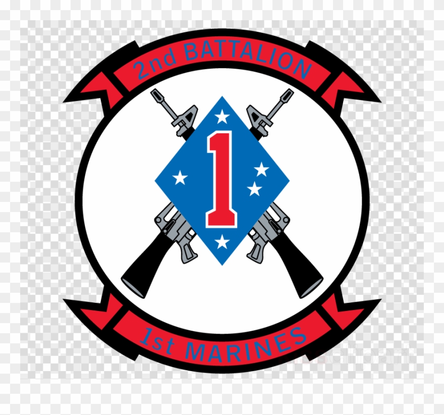 Download 2nd Battalion 1st Marines Clipart 2nd Battalion, - 2nd Battalion 1st Marines Patch - Png Download
