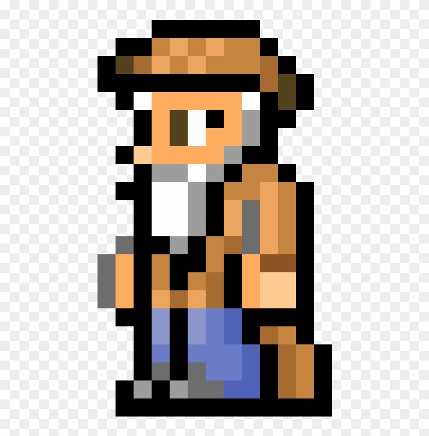 Terraria Merchant Clipart