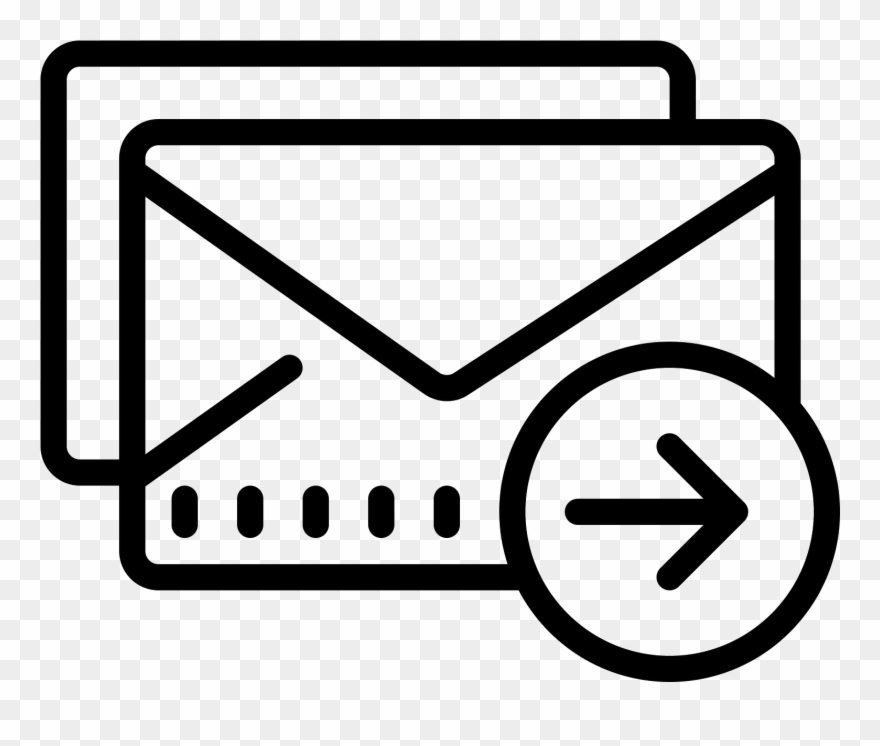 Send Email Icon - Locked Email Clipart