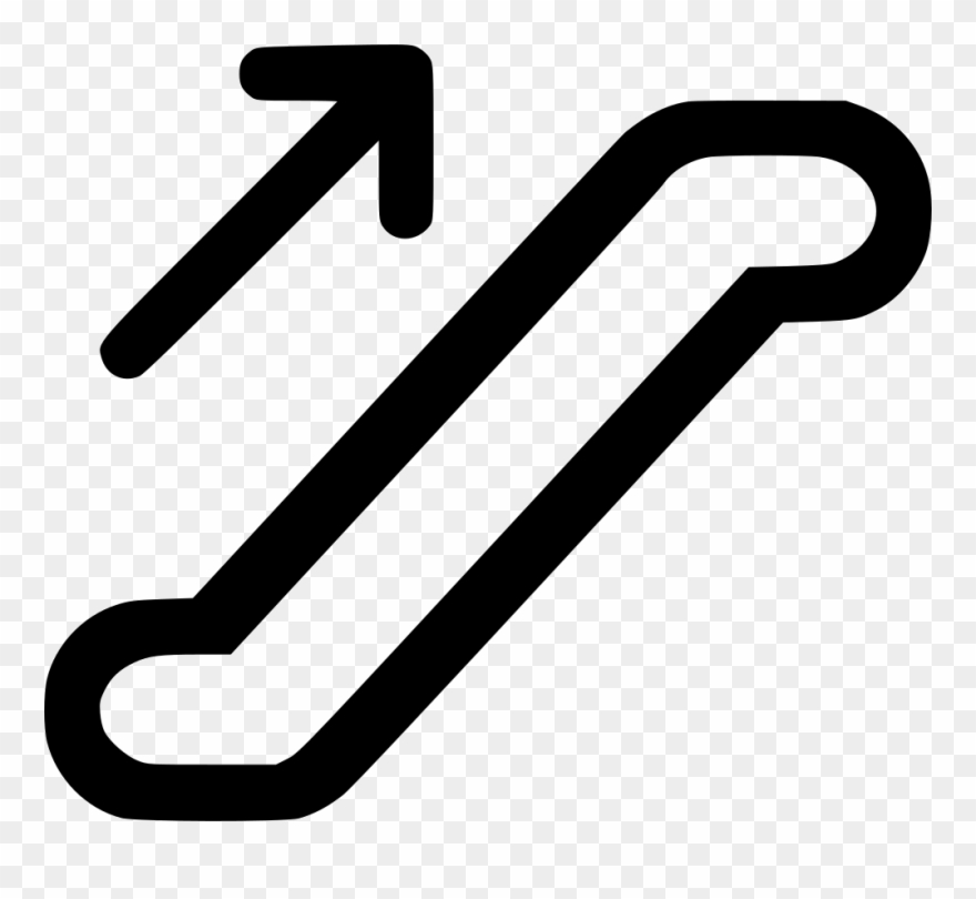 Escalator Up Comments Clipart