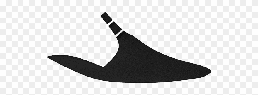 P402 Black Suede - Illustration Clipart