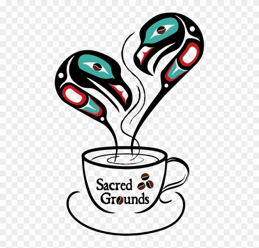 Paddle Drawing Tlingit - Sacred Grounds Coffee Juneau Clipart