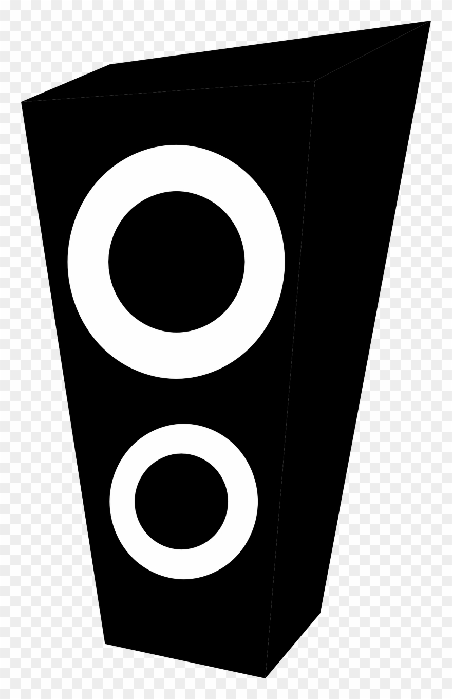 Speaker Sound Music Technology Png Image - Speaker Cartoon Black And White Clipart