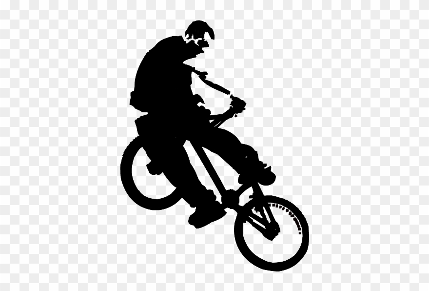 Pirueta En Bicicleta Bmx - Action Sports Clipart