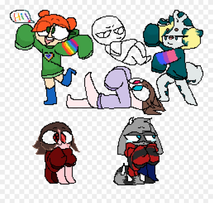 Tie Now Understands Y Kanah Likes The Sweters - Cartoon Clipart