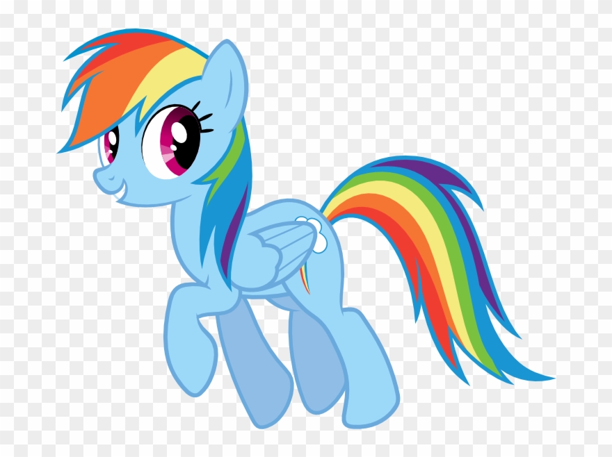 Artist Anxet Looking - Friendship Is Magic Rainbow Dash Clipart