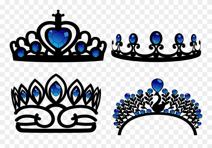 Graphic Royalty Free Sapphire Diamond Ruby Black Transprent - Crown Sapphire Png Clipart
