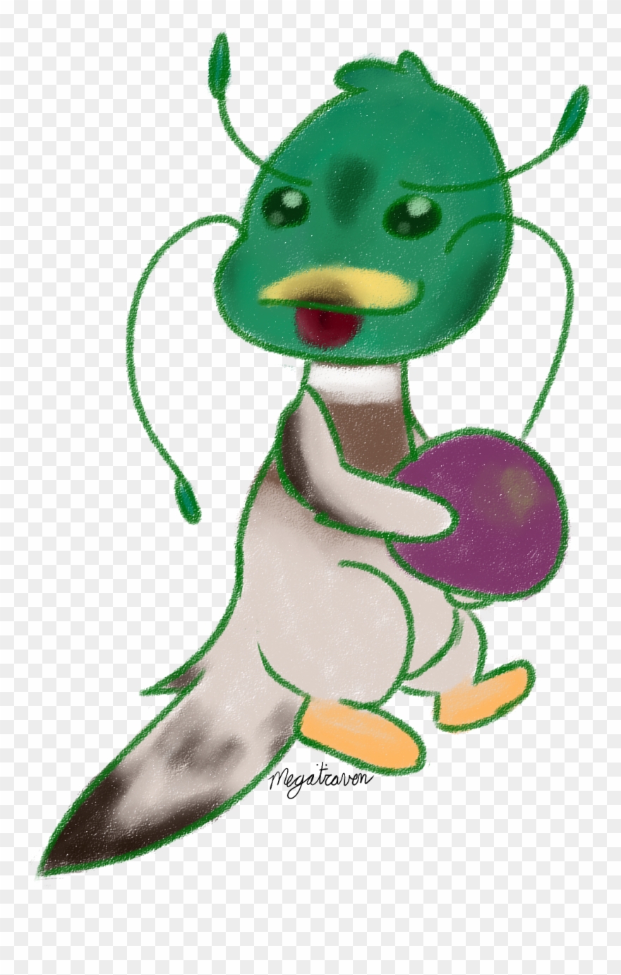 Kwaak The Duck Kwami - Cartoon Clipart