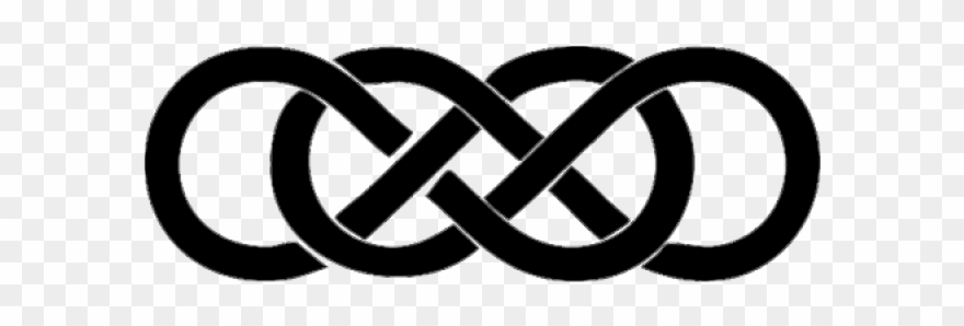 Infinity Clipart Double Infinity - Double Infinity - Png Download