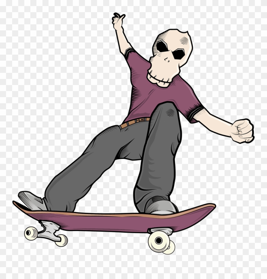 Globe Graphics - Longboarding Clipart