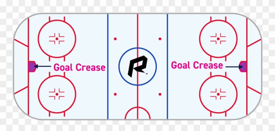 Goal Siren Png - Hockey Lines Clipart