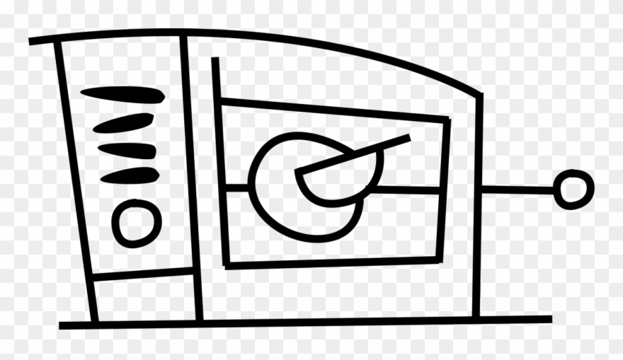 Vector Illustration Of Kitchen Small Appliance Toaster - Toaster Clipart