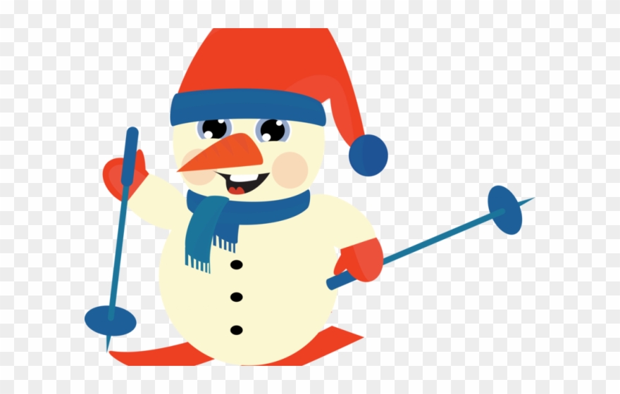 Skiing Clipart Ski Man - Clipart Skiing - Png Download