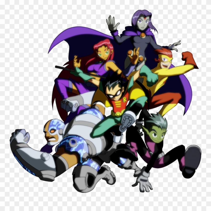 Teen Titans By Arttoroartservices Clipart