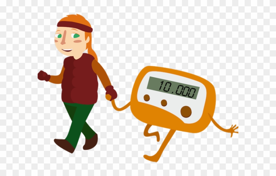 Pedometer Cliparts - Pedometer Walking Clip Art - Png Download