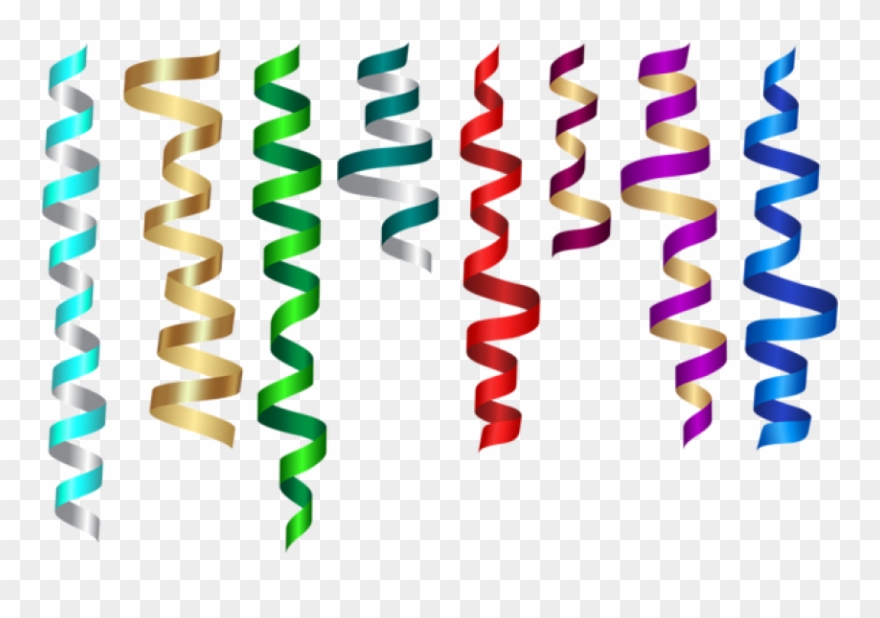 Download Curly Ribbons Clipart Png Photo - Clip Art Transparent Png