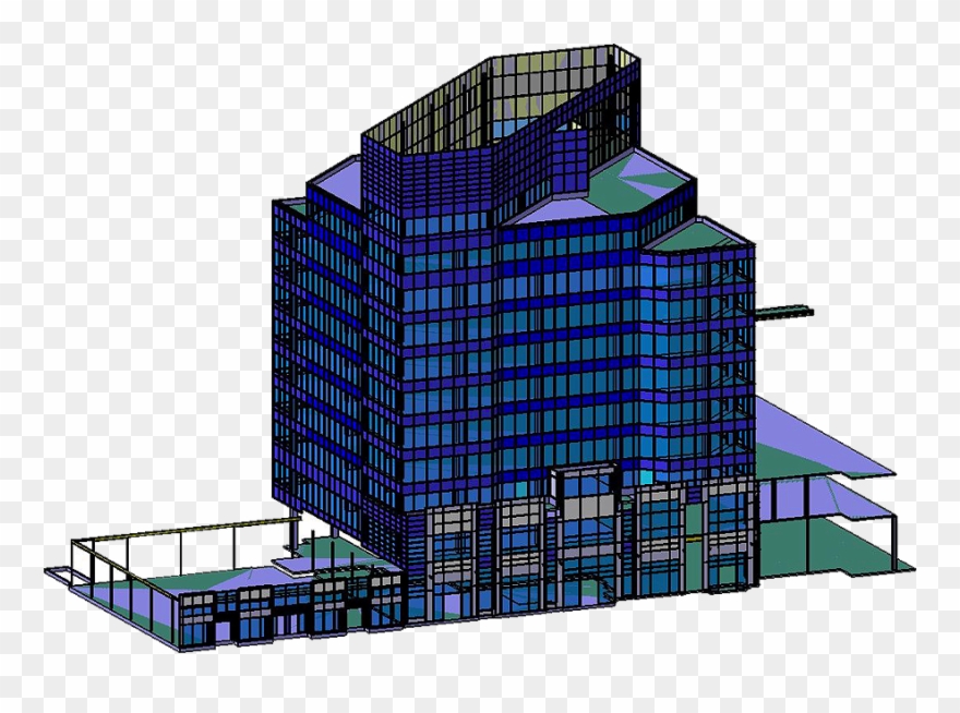 Bim - Commercial Building Clipart