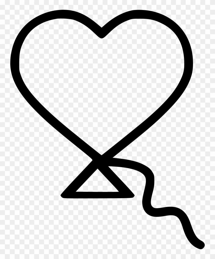 Romantic Valentine Day Kite Kites Heart Comments - Heart Clipart