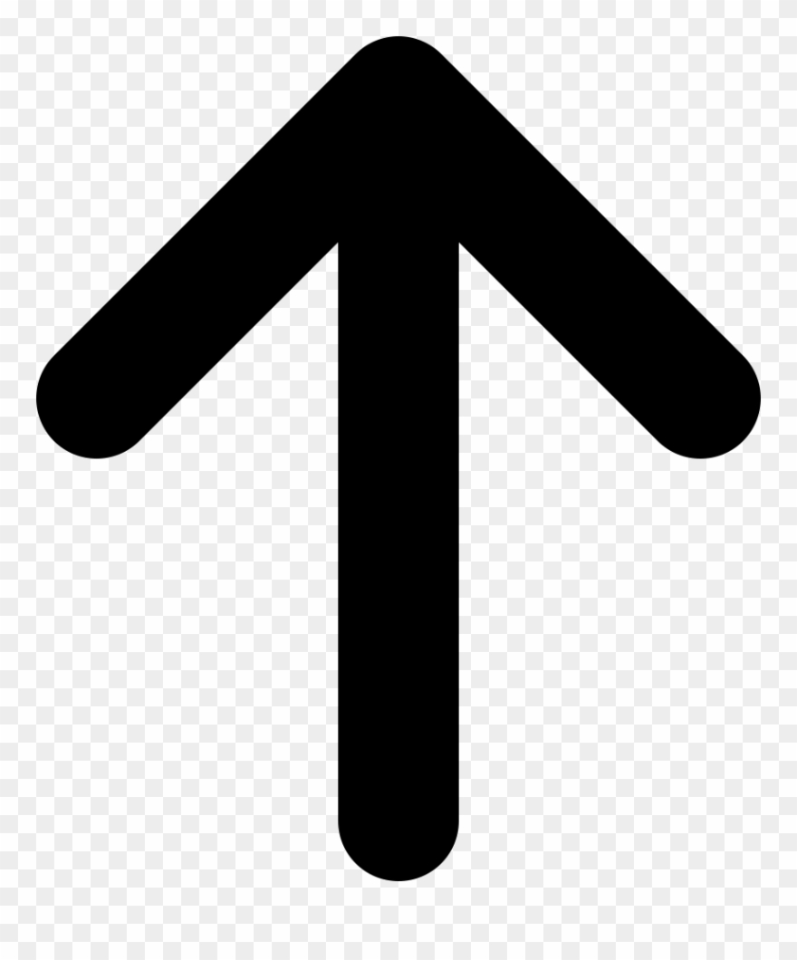 Straight Line Comments - Flecha Hacia Arriba Png Clipart