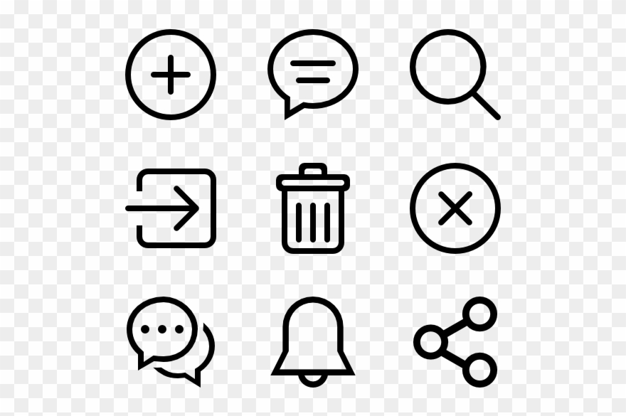 Bigmug Line - Real Estate Icons Transparent Clipart