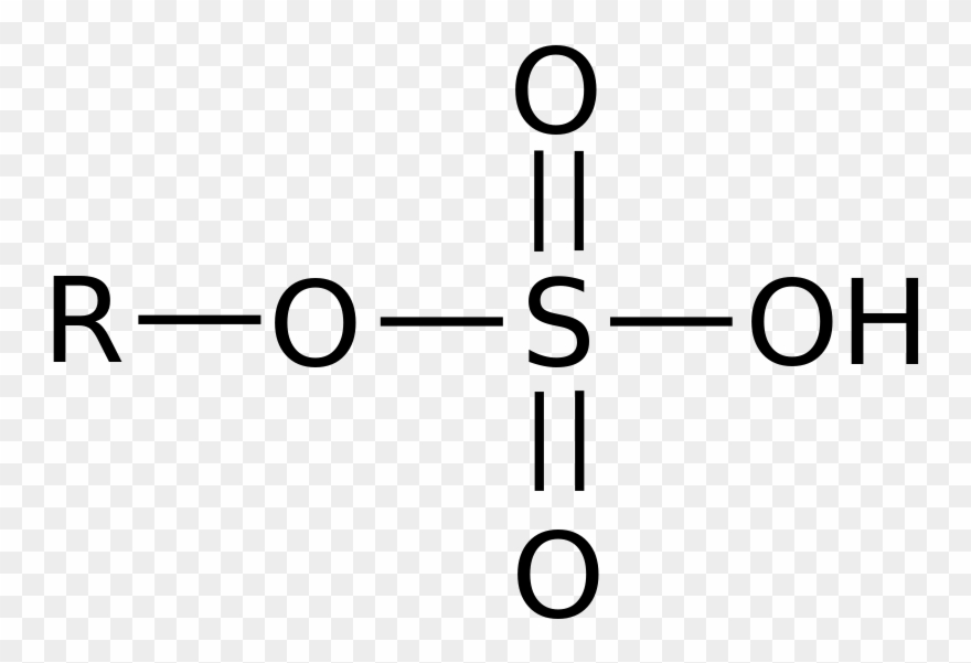 File - Schwefelsaeureester - Svg - Phosphate Molecular Formula Clipart