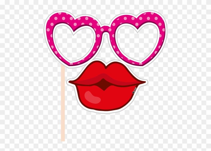 Vector Transparent Library Party Photobooth Figure - Forseps. 02 Clipart