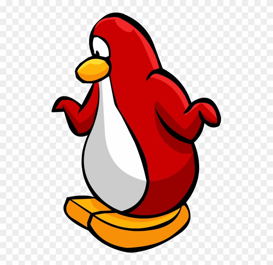 Confused Club Penguin Png - Club Penguin Confused Penguin Clipart