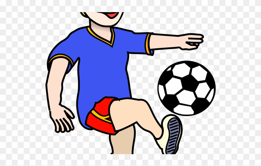 Freeuse Download Play Baseball Clipart - Clip Art Soccer Player - Png Download