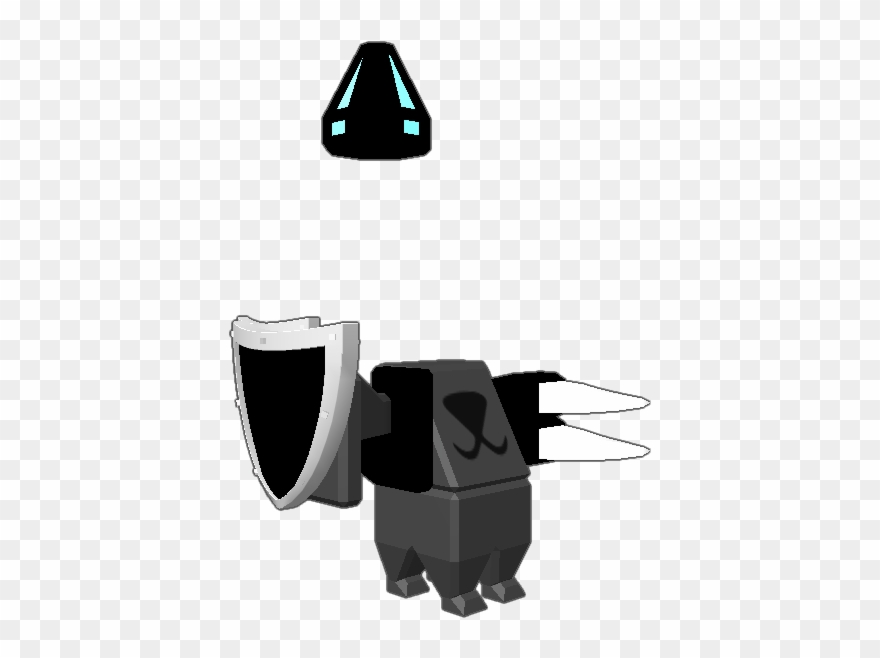 A Swift Dogerian With A Shield And Claw Clipart