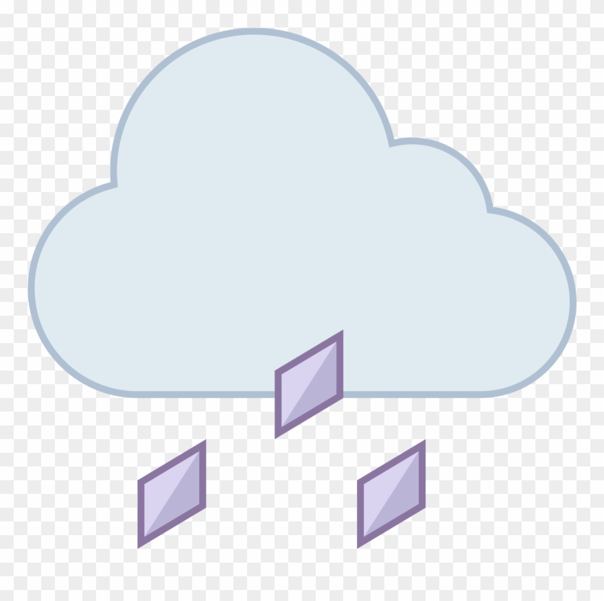 This Is A Picture Of A Cloud With Three Circular Puffs - Living Room Clipart