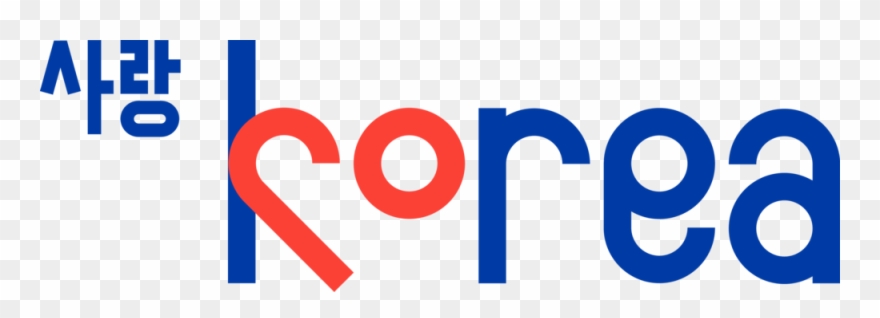 The Logotype Consists Of The Korean Word For "love" Clipart