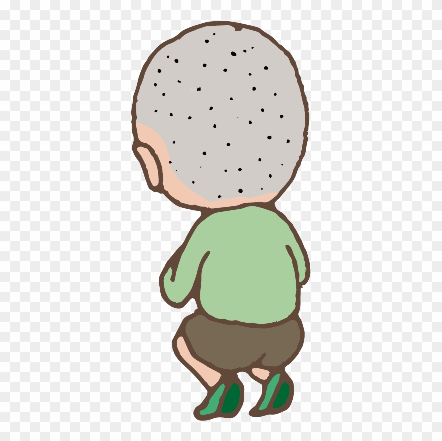 Skinhead Boy - Illustration Clipart