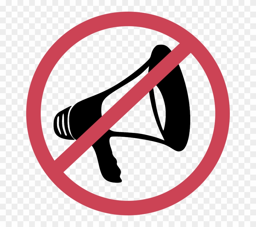 A Totally Ad-free Experience - Megaphone Clipart