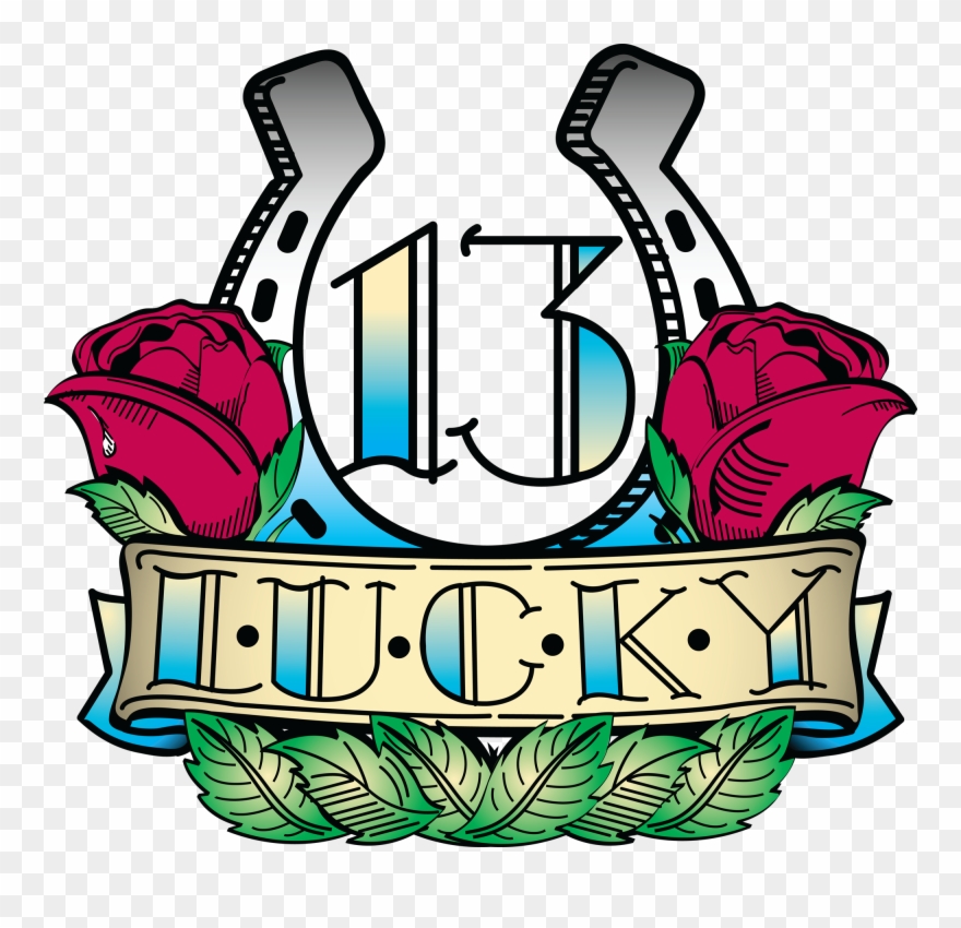 Clipart Info - Lucky 13 Tattoo Designs - Png Download