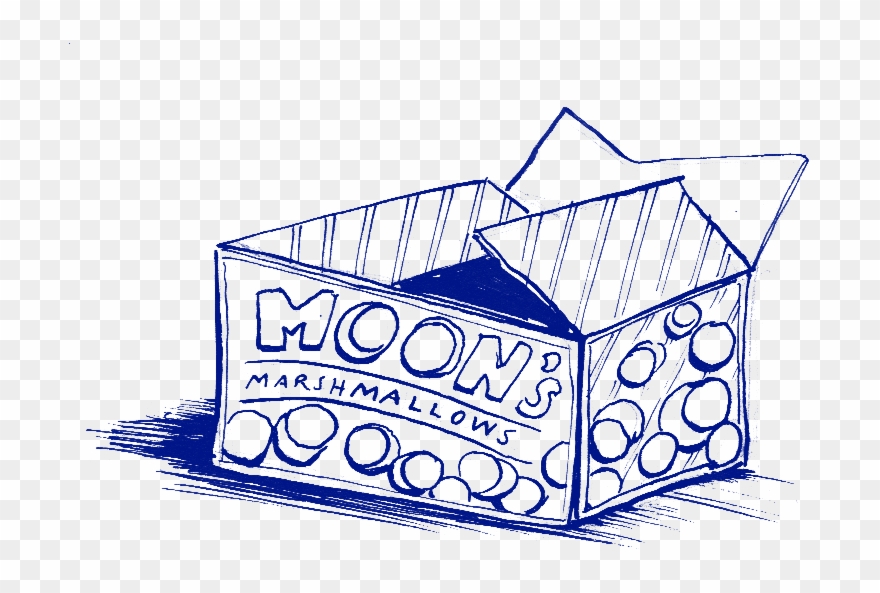 Marshmallows - Line Art Clipart