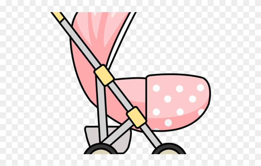 Baby Crib Clipart - Stroller Clipart Png Transparent Png
