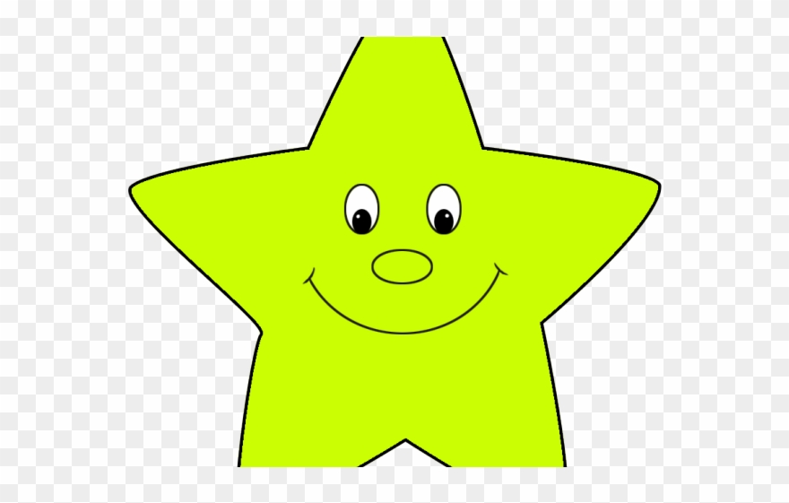 Neon Clipart Green Star - Neon - Png Download