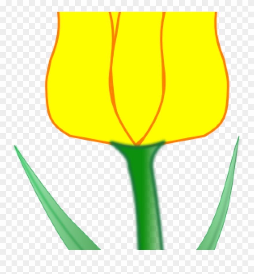 Tulips Clip Art Tulip Clip Art At Clker Vector Clip - Clip Art - Png Download