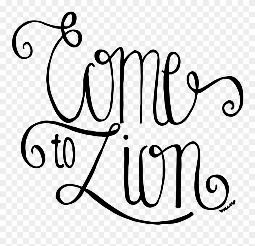 The Talks That Were Given - Calligraphy Clipart